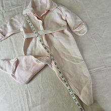 Load image into Gallery viewer, Vintage 40s/50s Pink Footed Bodysuit 6-9 months
