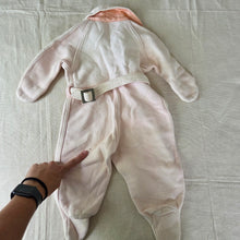 Load image into Gallery viewer, Vintage 40s/50s Pink Footed Bodysuit 6-9 months
