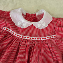 Load image into Gallery viewer, Vintage Heart Dotted Short Dress 2t
