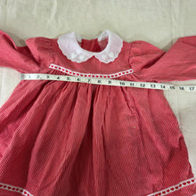 Load image into Gallery viewer, Vintage Heart Dotted Short Dress 2t
