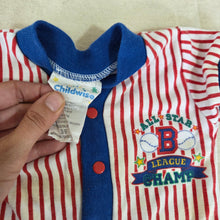 Load image into Gallery viewer, Vintage Baseball Matching Set 3 months
