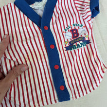 Load image into Gallery viewer, Vintage Baseball Matching Set 3 months
