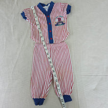 Load image into Gallery viewer, Vintage Baseball Matching Set 3 months
