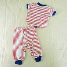 Load image into Gallery viewer, Vintage Baseball Matching Set 3 months
