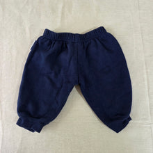 Load image into Gallery viewer, Vintage Navy Jogger Pants 3 months
