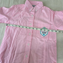 Load image into Gallery viewer, Vintage Pink Buttondown Long Sleeve kids 7
