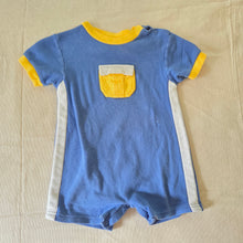 Load image into Gallery viewer, Vintage Color Block Romper 12 months
