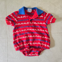 Load image into Gallery viewer, Vintage Oshkosh Baseball Romper 6 months
