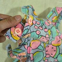 Load image into Gallery viewer, Vintage Colorful Fruit Cotton Shortalls 6-9 months
