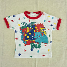 Load image into Gallery viewer, Vintage Colorful Animals Tee 3 months
