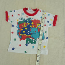 Load image into Gallery viewer, Vintage Colorful Animals Tee 3 months
