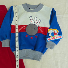 Load image into Gallery viewer, Vintage Deadstock Bowling Pullover + Pants Bundle 18-24 months
