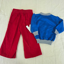Load image into Gallery viewer, Vintage Deadstock Bowling Pullover + Pants Bundle 18-24 months
