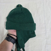 Load image into Gallery viewer, Vintage Green Knit Ear-Covering Beanie 6-9 months

