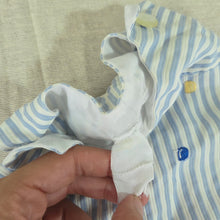 Load image into Gallery viewer, Vintage Seahorse Romper + Hat Set 3-6 months
