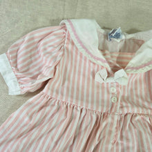Load image into Gallery viewer, Vintage Oshkosh Pink Nautical Dress 6-12 months
