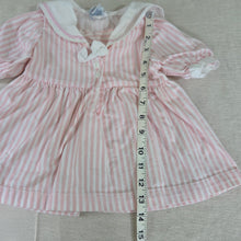 Load image into Gallery viewer, Vintage Oshkosh Pink Nautical Dress 6-12 months
