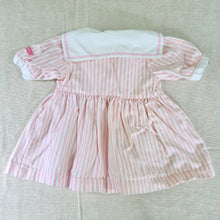 Load image into Gallery viewer, Vintage Oshkosh Pink Nautical Dress 6-12 months
