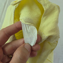 Load image into Gallery viewer, Vintage Yellow Gown Dress 0-3 months
