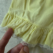 Load image into Gallery viewer, Vintage Yellow Gown Dress 0-3 months
