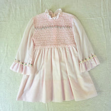 Load image into Gallery viewer, Vintage Pink Smocked Dress 4t/5t
