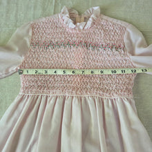 Load image into Gallery viewer, Vintage Pink Smocked Dress 4t/5t
