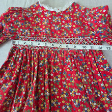 Load image into Gallery viewer, Vintage 70s Floral Long Sleeve Dress 2t
