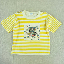 Load image into Gallery viewer, Vintage "Nautically Kissed" Striped Tee 2t
