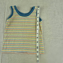 Load image into Gallery viewer, Vintage Multicolored Striped Tank Top 6-9 months
