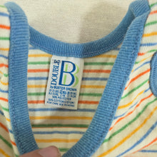 Load image into Gallery viewer, Vintage Multicolored Striped Tank Top 6-9 months
