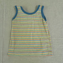 Load image into Gallery viewer, Vintage Multicolored Striped Tank Top 6-9 months
