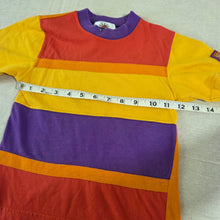 Load image into Gallery viewer, Vintage Colorful Striped Tee 4t

