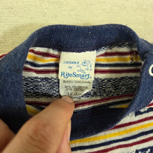 Load image into Gallery viewer, Vintage ABC Striped Shirt 6-9 months
