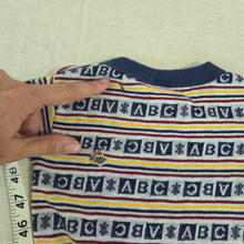 Load image into Gallery viewer, Vintage ABC Striped Shirt 6-9 months
