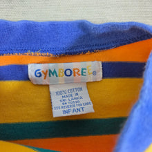 Load image into Gallery viewer, Vintage Gymboree Striped Cotton Tee 9 months
