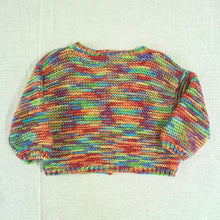 Load image into Gallery viewer, Vintage Rainbow Knit Cardigan 12 months

