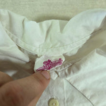 Load image into Gallery viewer, Vintage 70s Sleeveless Buttondown kids 6/7
