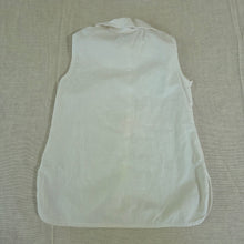 Load image into Gallery viewer, Vintage 70s Sleeveless Buttondown kids 6/7
