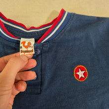 Load image into Gallery viewer, Vintage Star Navy Ringer Shirt 5t
