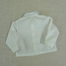 Load image into Gallery viewer, Vintage White Buttondown Dressy Shirt 3 months

