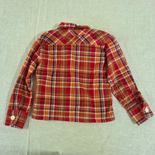 Load image into Gallery viewer, Vintage Plaid Buttondown 12-18 months
