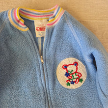 Load image into Gallery viewer, Vintage Bear Fleece Footed PJs 18 months
