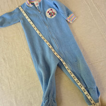 Load image into Gallery viewer, Vintage Bear Fleece Footed PJs 18 months
