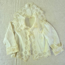 Load image into Gallery viewer, Vintage Lacey Cream Sweater 18 months

