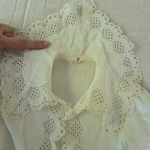 Load image into Gallery viewer, Vintage Lacey Cream Sweater 18 months
