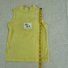 Load image into Gallery viewer, Vintage Beach Yellow Sleeveless Top 3t
