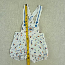 Load image into Gallery viewer, Vintage Ship "All Aboard" Sunsuit 6-9 months

