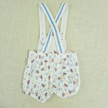 Load image into Gallery viewer, Vintage Ship "All Aboard" Sunsuit 6-9 months

