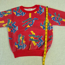Load image into Gallery viewer, Vintage Summer Squiggle Crewneck kids 6/7
