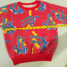 Load image into Gallery viewer, Vintage Summer Squiggle Crewneck kids 6/7
